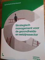 Strategisch management voor de gezondheids en welzijnssector, Ophalen of Verzenden, Zo goed als nieuw, Raf De Rycke; Paul Gemmel