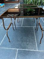 Bijzettafels jaren 50, Huis en Inrichting, Ophalen, Gebruikt