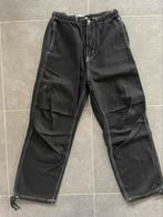 Bershka baggy black jeans, size XS, 100% cotton, Kleding | Heren, Zwart, Overige maten, Ophalen of Verzenden, Bershka