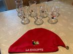 La Chouffe glazen, Collections, Marques de bière, Enlèvement ou Envoi, Comme neuf, Verre ou Verres, Autres marques