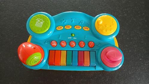 Muzikale piano speelgoed, Kinderen en Baby's, Speelgoed | Educatief en Creatief, Zo goed als nieuw, Ontdekken, Met licht, Met geluid