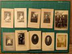 Tien Oude foto's 13x18 op karton, Gebruikt, Ophalen of Verzenden, Foto, Voor 1940