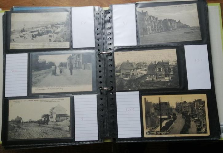 Lot (93) ansichtkaarten (Belgische kust), Verzamelen, Postkaarten | België, Ophalen of Verzenden