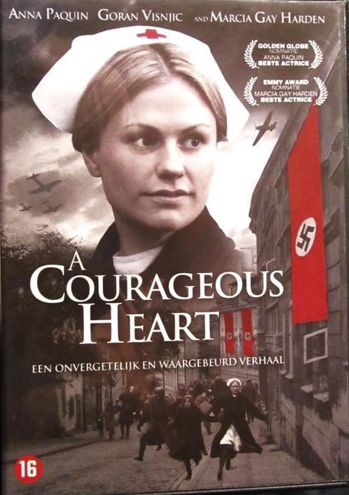 DVD OORLOG- A COURAGEOUS HEART- (ZELDZAME DVD), Cd's en Dvd's, Dvd's | Actie, Zo goed als nieuw, Oorlog, Alle leeftijden, Ophalen of Verzenden