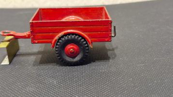 DINKY TOYS - Land Rover No. 341 rode complete trailer - beschikbaar voor biedingen