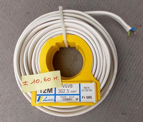 Câbles et fils électriques, Doe-het-zelf en Bouw, Elektriciteit en Kabels, Zo goed als nieuw, Kabel of Snoer, Ophalen of Verzenden