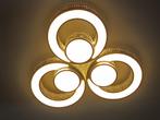 NIEUWE MEERKLEURIGE LED PLAFONDLAMP + AFSTANDSBEDIENING, Ophalen of Verzenden, Nieuw, Metaal, PLAFONNIER MULTICOULEUR LED