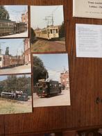 Lot de 8 cartes postales : Trams vicinaux de Thuin-Lobbes, Véhicule, Non affranchie, 1980 à nos jours, Envoi