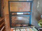 Aluminium schuifraam, Doe-het-zelf en Bouw, Raamkozijnen en Schuifdeuren, Ophalen, Zo goed als nieuw, Aluminium