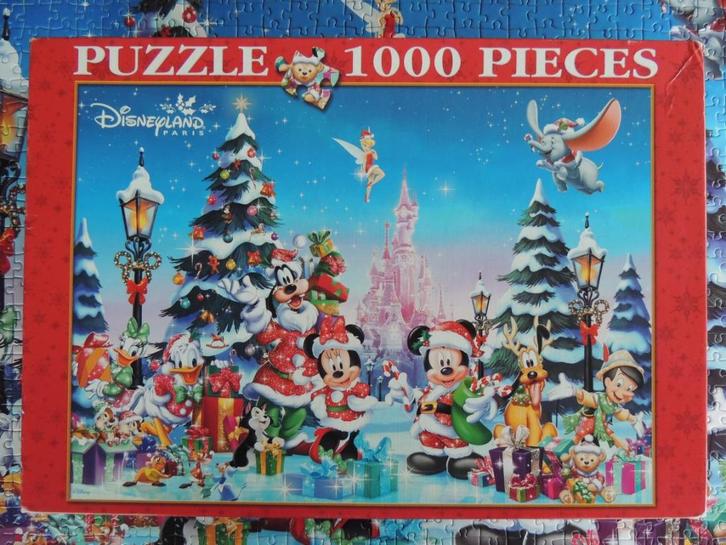 Puzzle 1000 pièces - Disneyland Paris 2020 - Noël, Hobby en Vrije tijd, Denksport en Puzzels, Legpuzzel, Ophalen