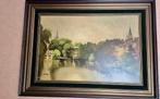 Mooi schilderij Brugge André de Man, Antiek en Kunst, Ophalen