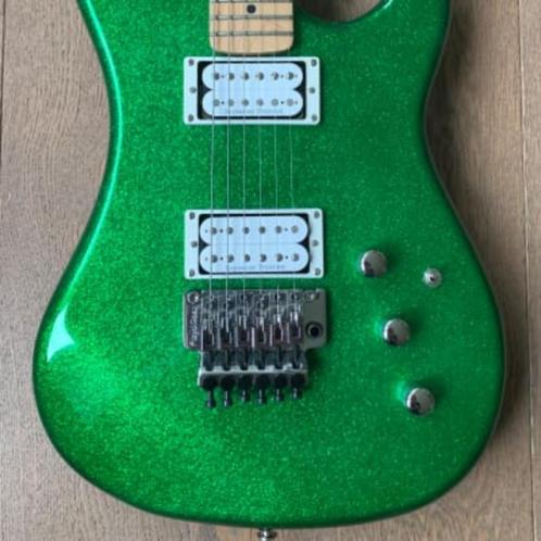 Kramer Vintage Pacer Limited Edition 2015 - Green Sparkle, Muziek en Instrumenten, Snaarinstrumenten | Gitaren | Elektrisch, Zo goed als nieuw