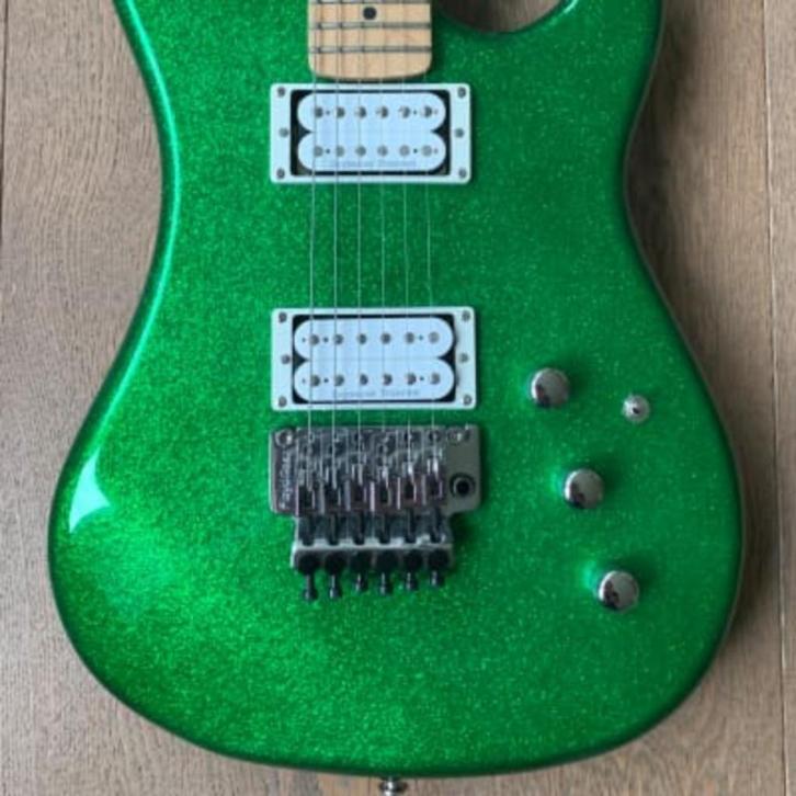 Kramer Vintage Pacer Limited Edition 2015 - Green Sparkle, Muziek en Instrumenten, Snaarinstrumenten | Gitaren | Elektrisch, Zo goed als nieuw
