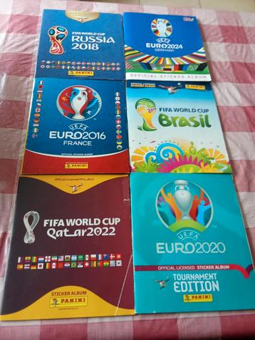 Originele Panini voetbalboekenset  beschikbaar voor biedingen
