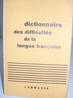 DIctionnaire des difficultés de la langue française, Ophalen of Verzenden, Gelezen, Fictie