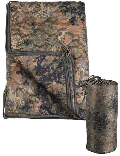 Mil-Tec Poncholiner multifunction with zipper Flecktarn, Verzamelen, Militaria | Algemeen, Landmacht, Overige typen, Ophalen of Verzenden