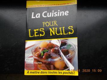 Livre " La cuisine pour les nuls ". beschikbaar voor biedingen