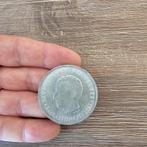 250 Frank - Boudewijn 25 Jaar Koning van België (FR), Zilver, Ophalen of Verzenden, Losse munt, Zilver