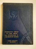 wo2/ww2 US boek 1st armored division 1941, Enlèvement ou Envoi, Armée de terre, Autres types