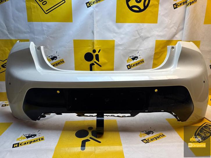 Peugeot 208 Achterbumper 2018-Heden Origineel bumper PDC, Auto-onderdelen, Carrosserie, Bumper, Peugeot, Achter, Gebruikt