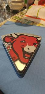 blikken doos La vache qui rit driehoek zijde 17 cm, Verzamelen, Ophalen of Verzenden, Zo goed als nieuw, Verpakking