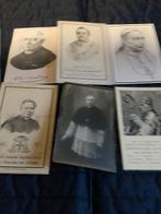 14 oude doodsprentjes  van Bisschoppen en priesters zie scan, Enlèvement ou Envoi, Image pieuse