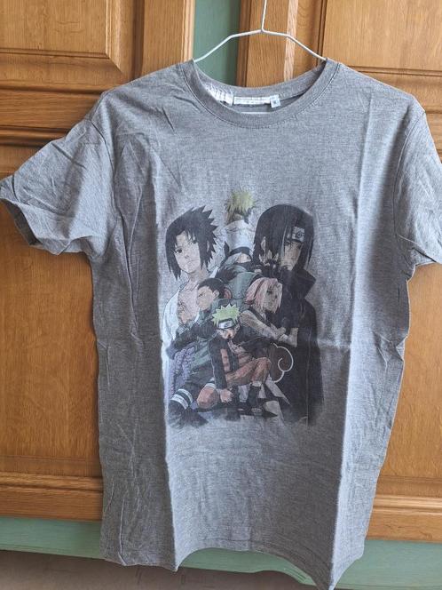 T-shirt Naruto, Kleding | Heren, T-shirts, Zo goed als nieuw, Maat 46 (S) of kleiner, Grijs, Ophalen of Verzenden