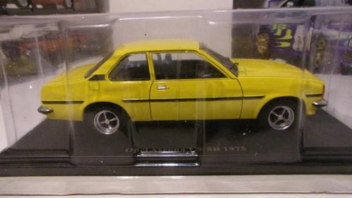 OPEL ASCONA "B" 1900SR 75.HACHETTE 1/24 NEUVE., Hobby en Vrije tijd, Modelauto's | 1:24, Nieuw, Auto, Overige merken, Ophalen of Verzenden