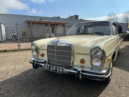 Mercedes-Benz 280 S, Auto's, Mercedes-Benz, Bedrijf, Te koop, Radio, Benzine, Stadsauto, 4 deurs, Automaat, Wit, Bruin, Leder