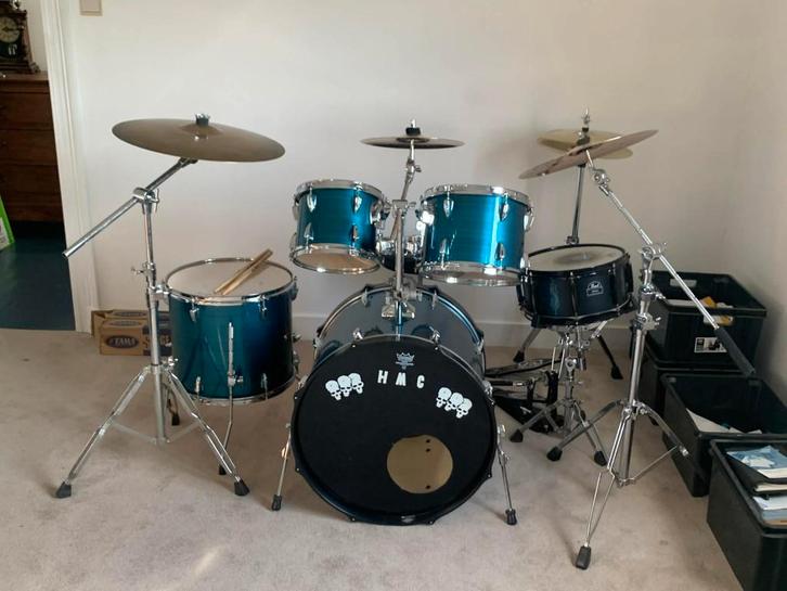 TAMA ImperialStar-batterij + diverse accessoires, Muziek en Instrumenten, Drumstellen en Slagwerk, Zo goed als nieuw, Tama, Ophalen