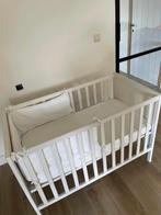 Ikea Sundvik babybed + matras, Comme neuf, Moins de 140 cm, Matelas, Enlèvement