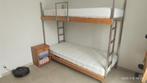 Stapelbed met 2 lattenbodems, Huis en Inrichting, Ophalen, 90 cm, Overige kleuren, Tweepersoons