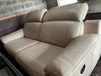 3 zit in echt leder, Huis en Inrichting, Zetels | Zetels, Ophalen of Verzenden, Zo goed als nieuw, Leer