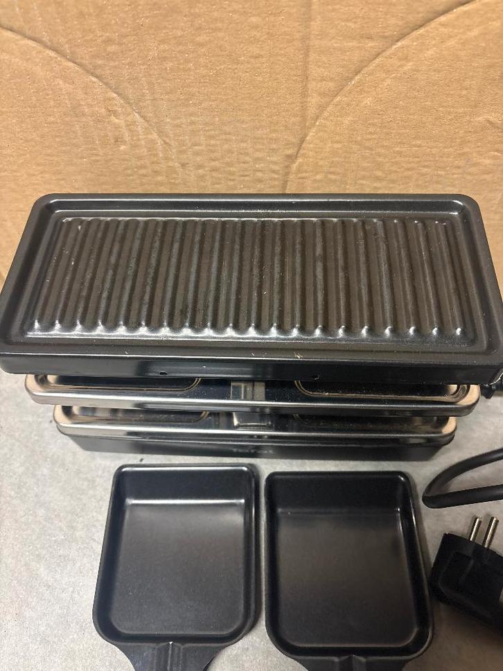 Appareil à raclette Tefal Plug & Share, Electroménager, Appareils à gourmet, Comme neuf, Moins de 4 personnes, Enlèvement ou Envoi