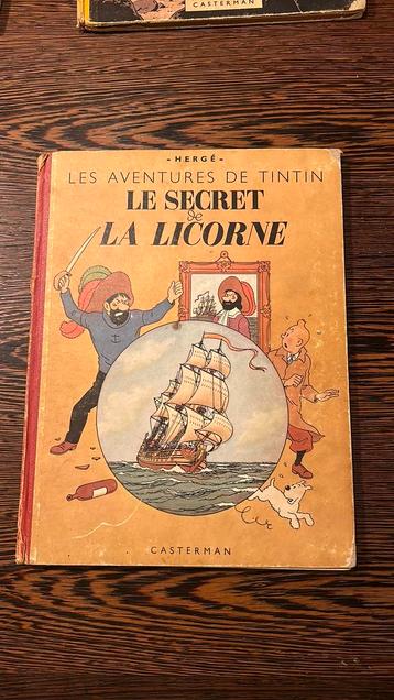 Kuifje TinTin Le secret de la Licorne Hergé beschikbaar voor biedingen