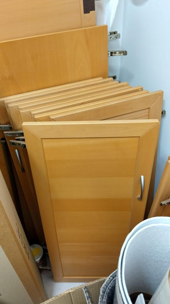 Beuken kastdeurtjes, Doe-het-zelf en Bouw, Deuren en Vliegenramen, Zo goed als nieuw, Overige typen, Minder dan 200 cm, Minder dan 80 cm