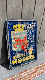 Bieren Mousel. Blikken bord., Verzamelen, Ophalen of Verzenden, Gebruikt