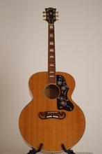 Gibson J200 NATURAL 1989 - NATUURLIJK, Ophalen of Verzenden, Zo goed als nieuw, Western- of Steelstringgitaar, Met koffer