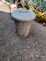 Vuilbak zink, Ophalen