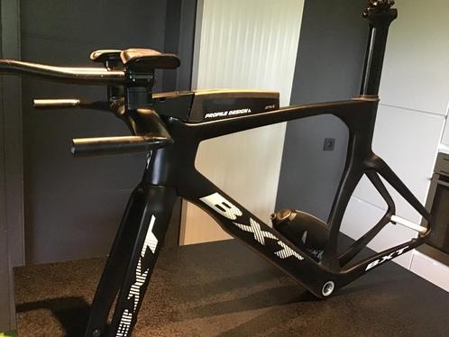 Cadre BXT TT119 taille 56, Fietsen en Brommers, Fietsen | Racefietsen, Zo goed als nieuw, Overige merken, Carbon, 53 tot 57 cm