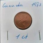 Canada: munt 1 ct 1973 "Elisabeth II ", Postzegels en Munten, Verzenden, Noord-Amerika, Losse munt