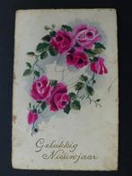 Gelukkig Nieuwjaar rozen, Verzamelen, Ophalen of Verzenden, Gelopen, Feest(dag)