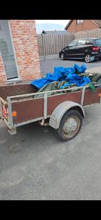 Remorque/aanhangwagen 2mx1,25m, Ophalen, Gebruikt