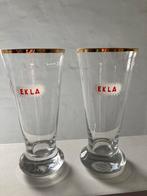2 bierglazen Ekla Vandenheuvel 33 cl, Verzamelen, Ophalen of Verzenden, Zo goed als nieuw