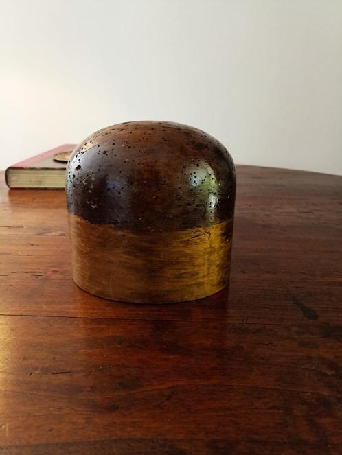 antieke houten hoedenmal, Antiek en Kunst, Antiek | Woonaccessoires, Ophalen