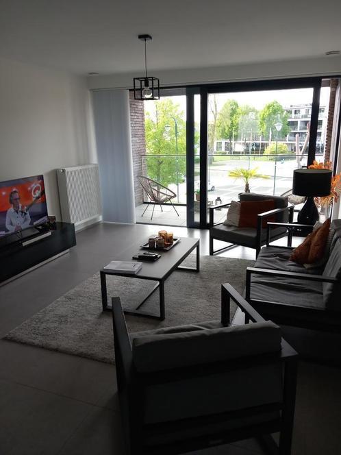 Loungeset Jati&kebon (met tafel en 2 stoelen), Tuin en Terras, Tuinsets en Loungesets, Gebruikt, Loungeset, Aluminium, Ophalen