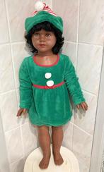 Grote bruine pop met elfenkleding (90 cm groot!), Ophalen