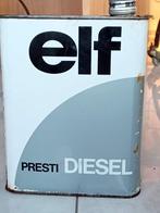 vintage olieblik ELF Diesel, Ophalen of Verzenden, Zo goed als nieuw