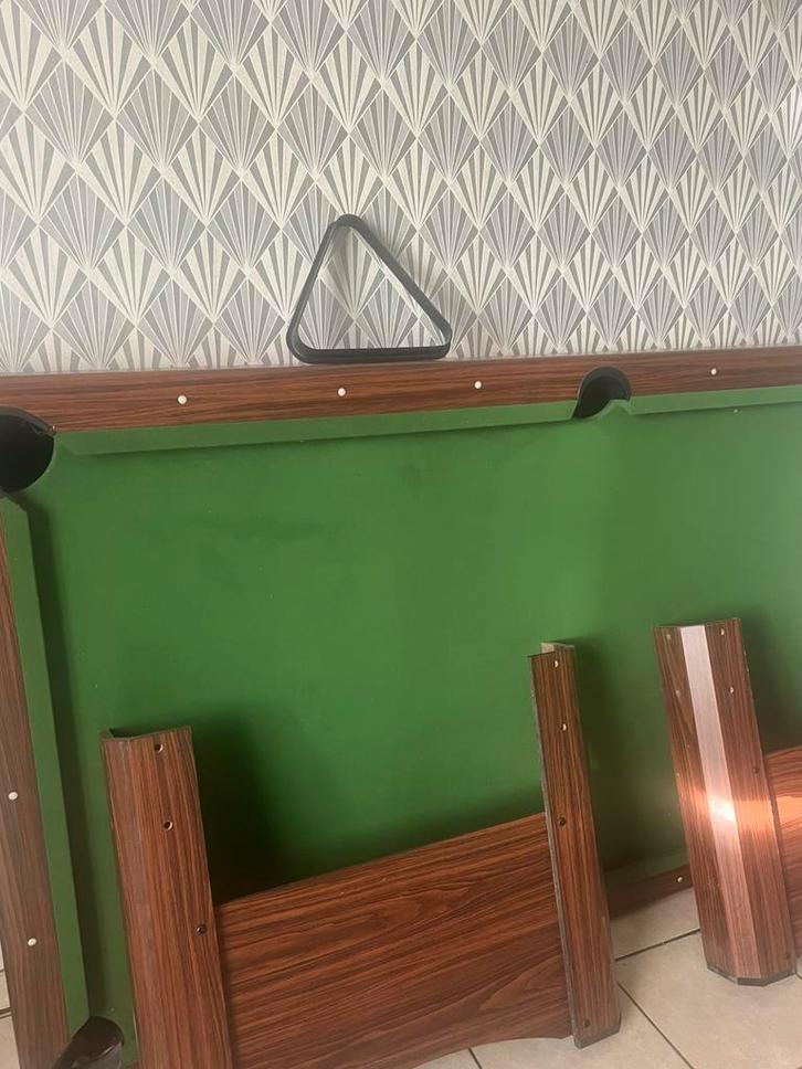 Sportbiljart, Sport en Fitness, Biljarten en Poolen, Zo goed als nieuw, Biljarttafel, Ophalen