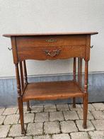 Antieke tafel - naaitafel / 74 x 60 x 39 cm, Antiek en Kunst, Ophalen